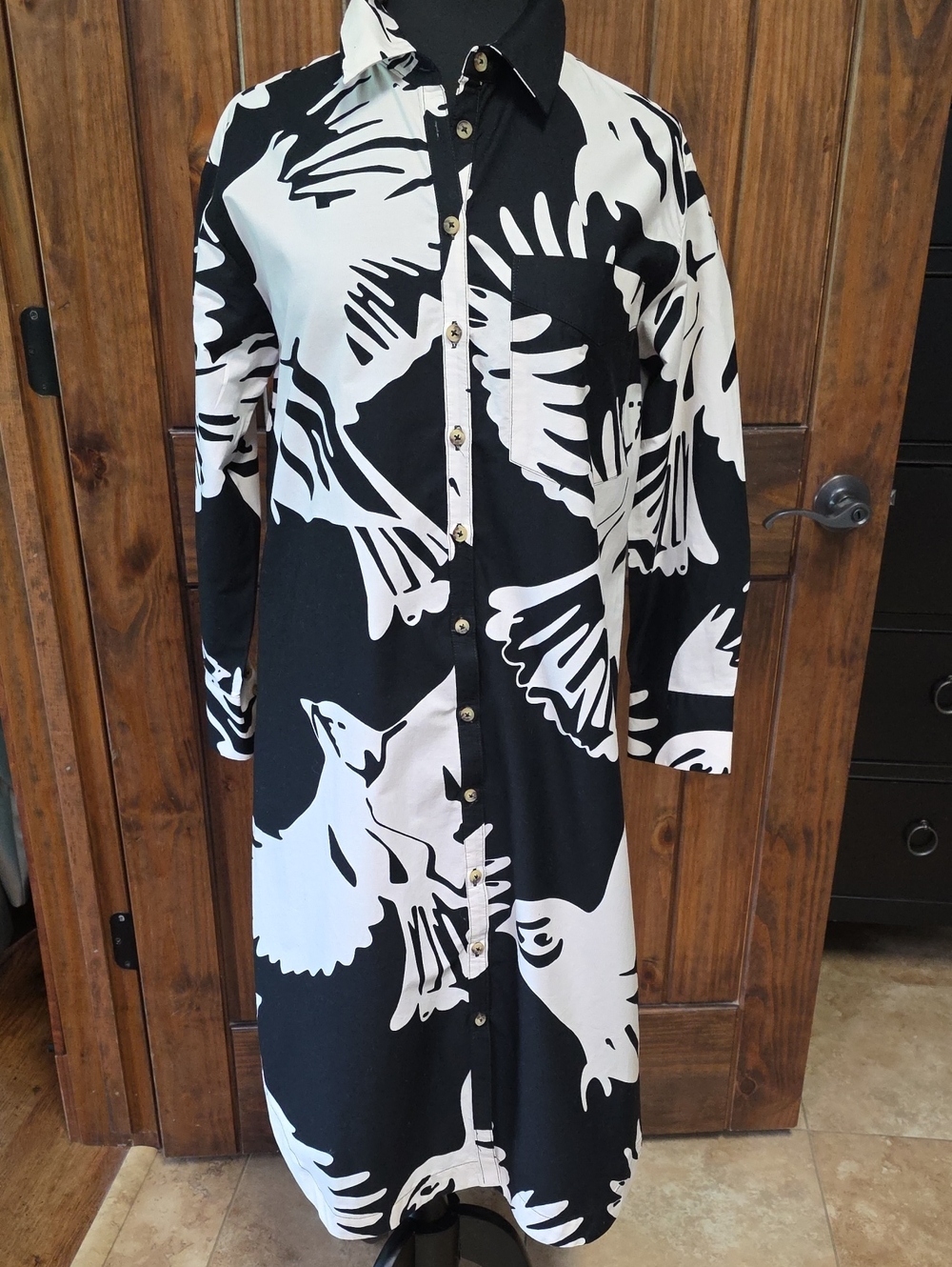 Anthropologie Maeve Soren shirt dress - Size M